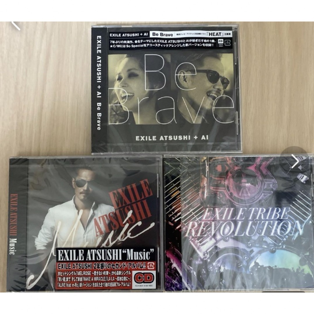 EXILE(エグザイル)のBeBrave. REVOLUTION. EXILE ATUSHI おまけ付 エンタメ/ホビーのDVD/ブルーレイ(ミュージック)の商品写真