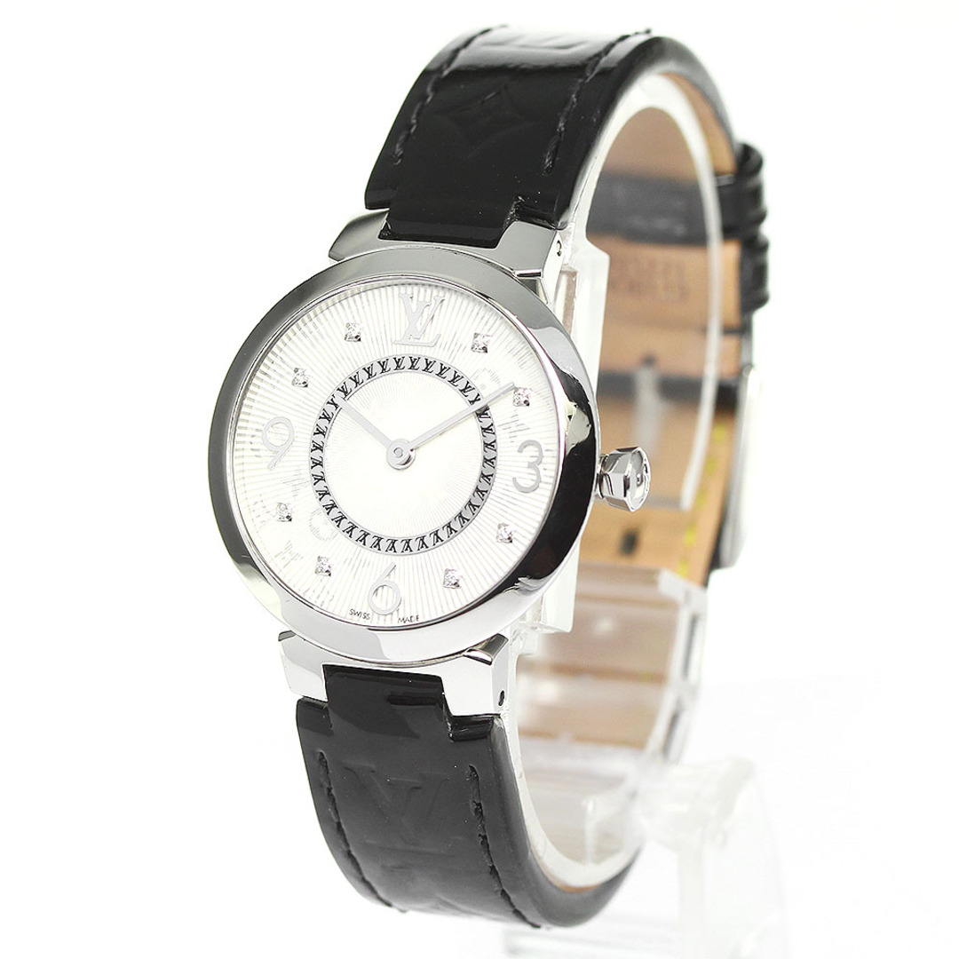 LOUIS VUITTON(ルイヴィトン)のルイ・ヴィトン LOUIS VUITTON Q12MG タンブール スリム 8Pダイヤ クォーツ レディース _804172 レディースのファッション小物(腕時計)の商品写真