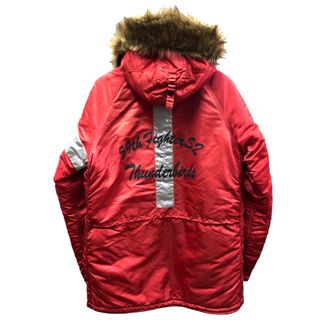 アルファインダストリーズ(ALPHA INDUSTRIES)のALPHA INDUSTRIES N-3B アルファ 限定モデル 赤(ミリタリージャケット)