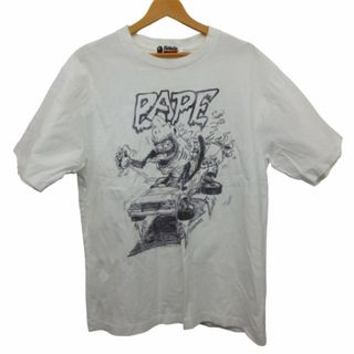 アベイシングエイプ(A BATHING APE)のアベイシングエイプ×READYMADE 90s シャーク Tシャツ シングル L(Tシャツ/カットソー(半袖/袖なし))