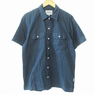 カーハート(carhartt)のカーハート carhartt シャツ 半袖 ネイビー 紺 M(シャツ)