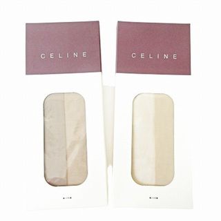 celine - セリーヌ CELINE ストッキング 2本 2点 セット まとめ ベージュ M