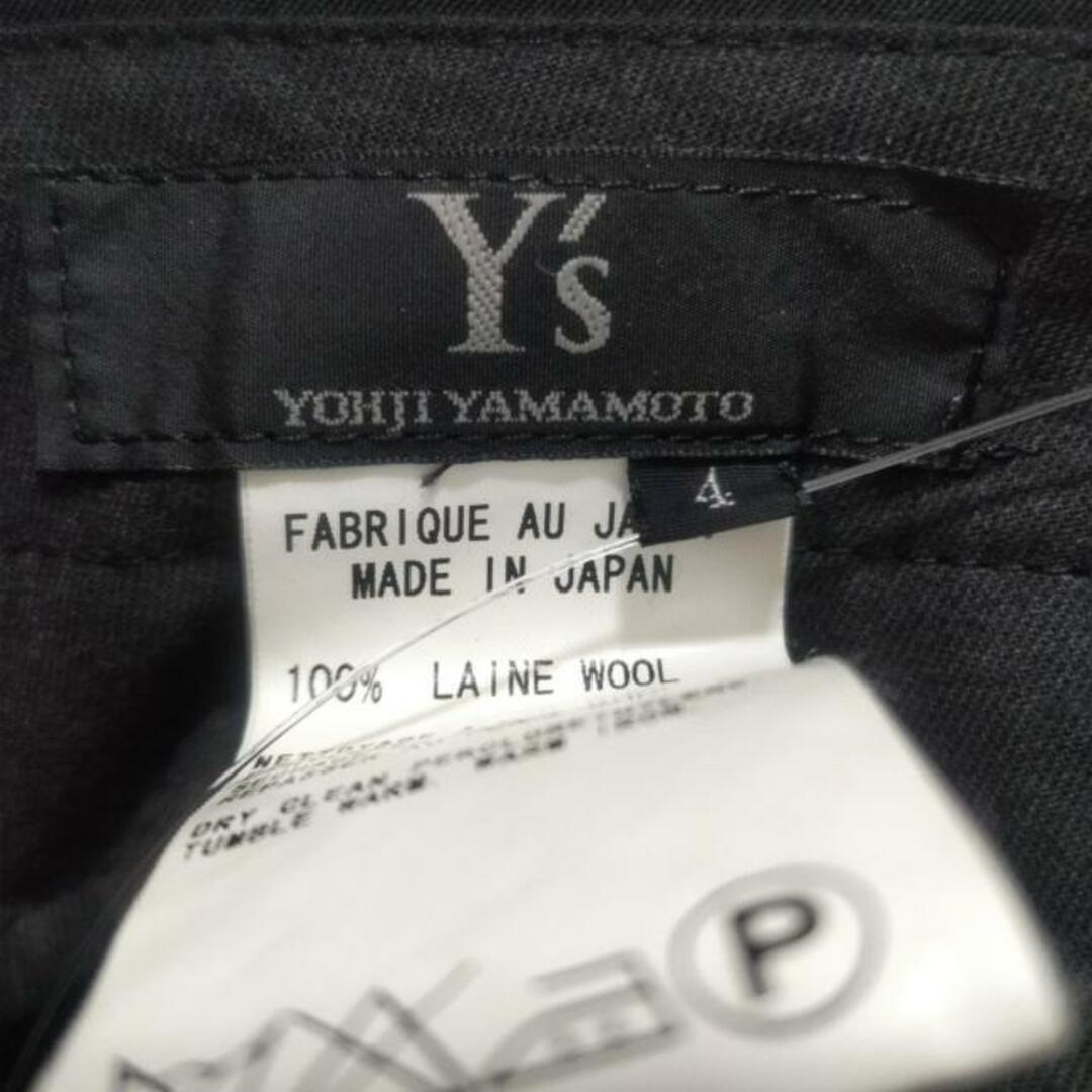 Y's(ワイズ)のY's(ワイズ) パンツ サイズ4 XL レディース - 黒 フルレングス レディースのパンツ(その他)の商品写真