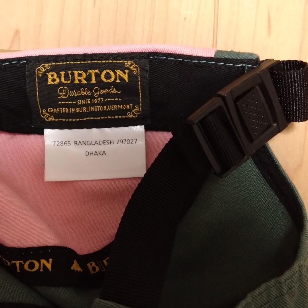 BURTON(バートン)のBURTON☆バートン☆キャップ帽子☆5パネル☆57cm レディースの帽子(キャップ)の商品写真