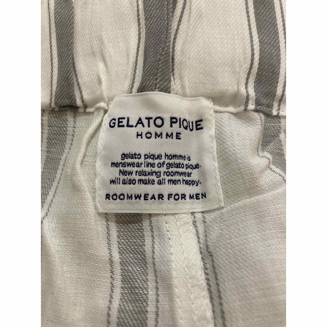 gelato pique(ジェラートピケ)のSir‘s様専用⭐︎新品ジェラートピケHOMMEストライプショートパンツ メンズのパンツ(ショートパンツ)の商品写真