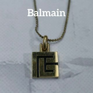 バルマン(BALMAIN)の【匿名配送】バルマン ネックレス ゴールド ロゴ ヴィンテージ 3(ネックレス)