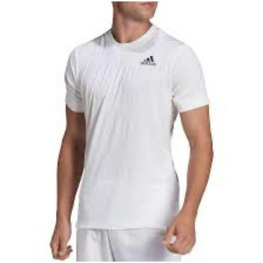 adidas(アディダス)の送料無料 新品 adidas テニス フリーリフト 半袖Tシャツ XL スポーツ/アウトドアのテニス(ウェア)の商品写真