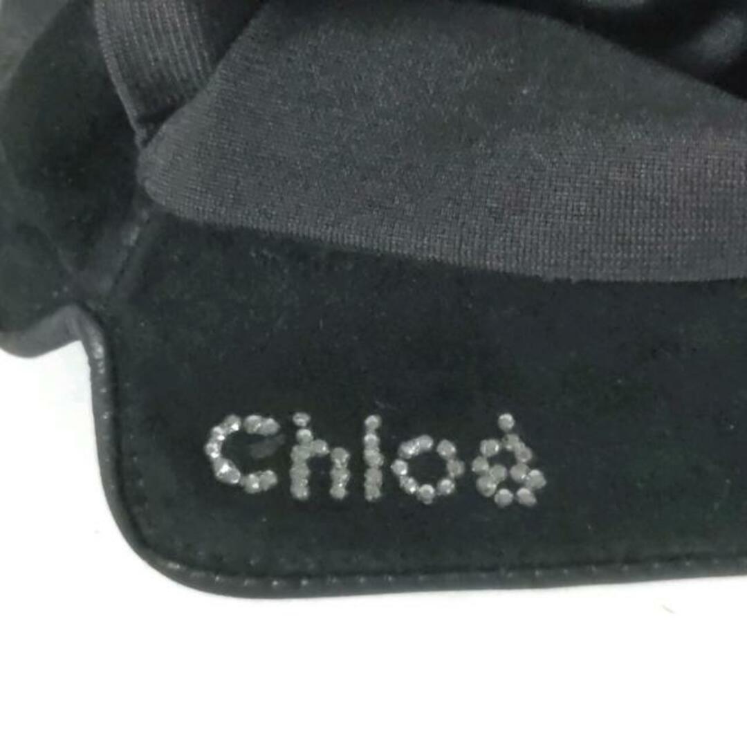 Chloe(クロエ)のChloe(クロエ) 手袋 レディース - 黒 レザー レディースのファッション小物(手袋)の商品写真