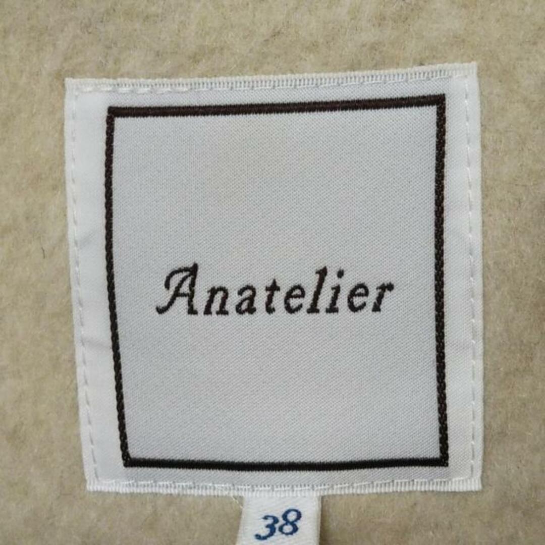 anatelier(アナトリエ)のanatelier(アナトリエ) ジャケット サイズ38 M レディース ベージュ×ゴールド×クリア ラインストーン レディースのジャケット/アウター(その他)の商品写真