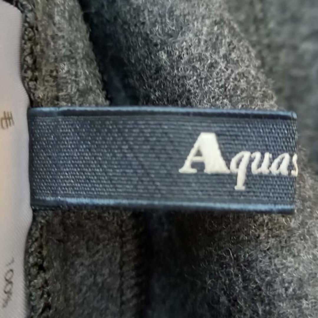 AQUA SCUTUM(アクアスキュータム)のAquascutum(アクアスキュータム) ワンピース レディース - ダークグレー ハイネック/長袖/ロング レディースのワンピース(その他)の商品写真