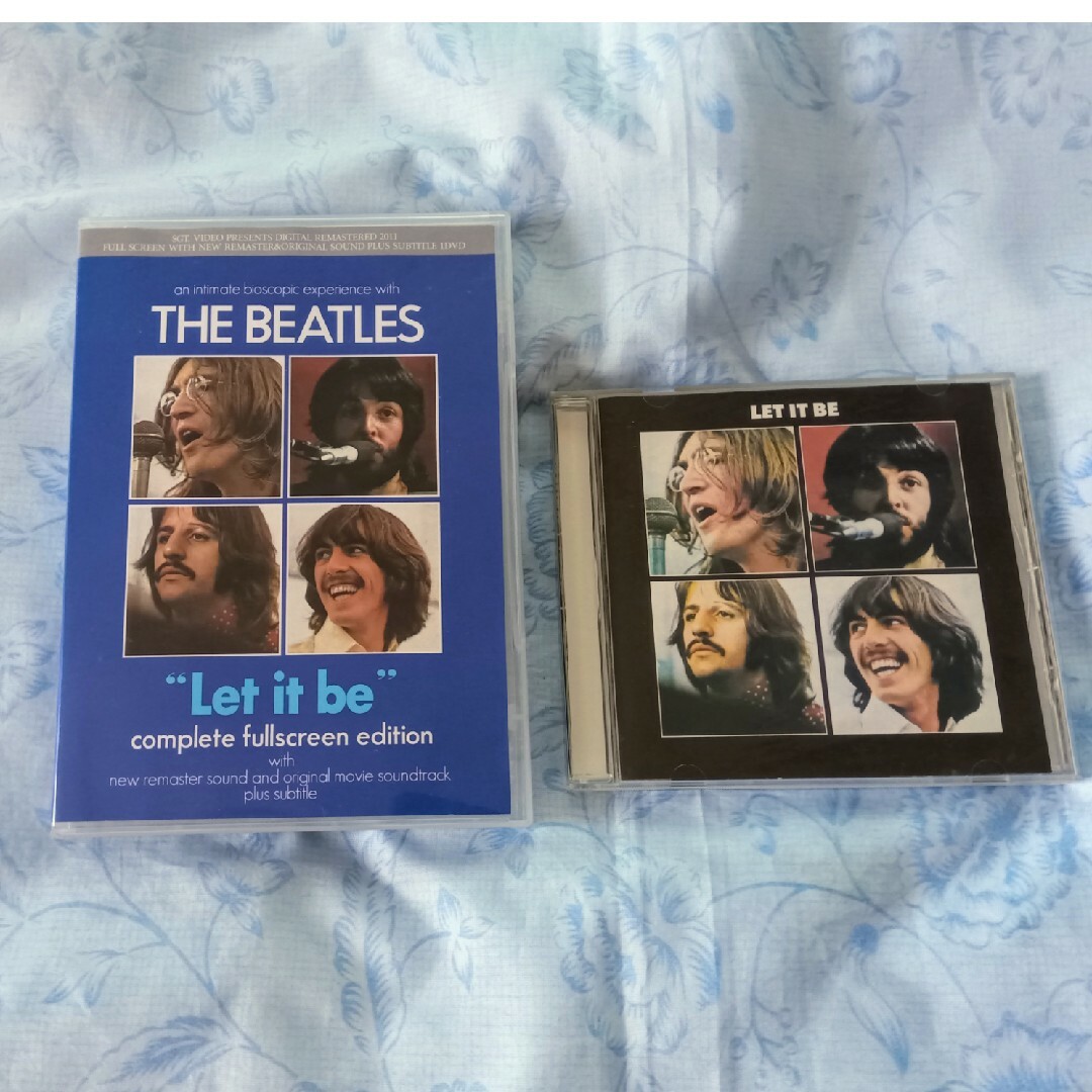 THE BEATLES(ビートルズ)のビートルズ、レットイットビーDVD、CDセット エンタメ/ホビーのCD(ポップス/ロック(洋楽))の商品写真