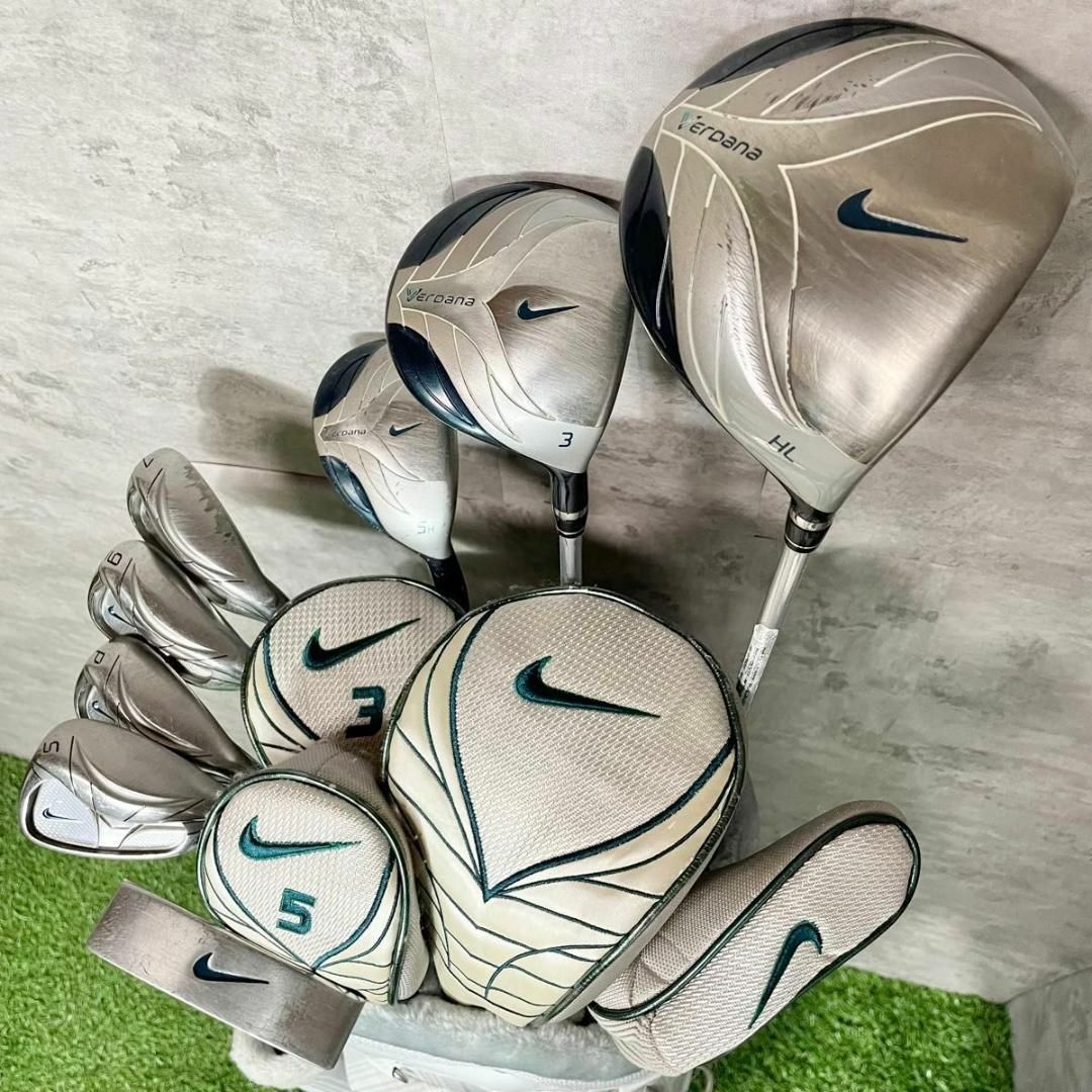 NIKE(ナイキ)のNIKE ナイキ VERDANA レディース W ゴルフクラブセット 8本 右 スポーツ/アウトドアのゴルフ(クラブ)の商品写真