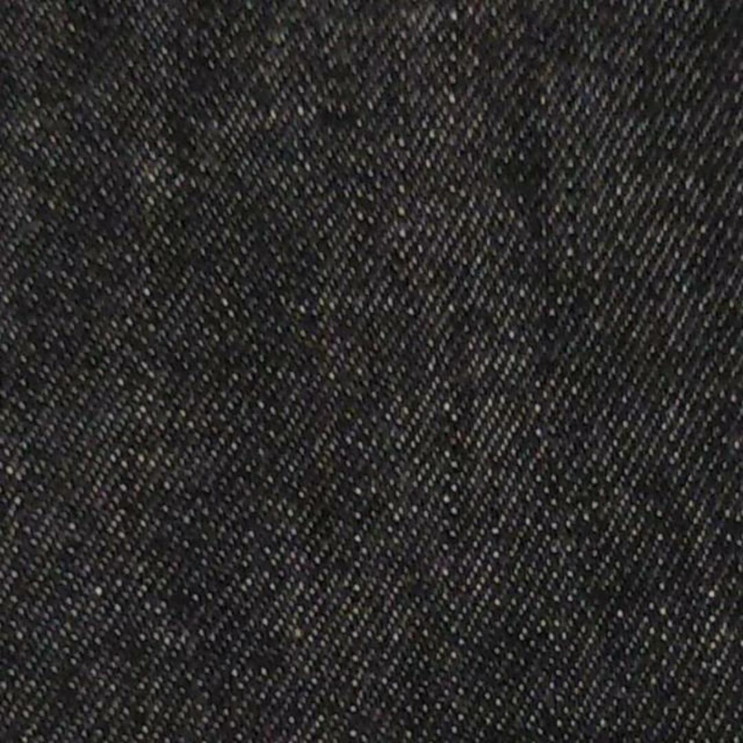 ALBEROBELLO(アルベロベロ)のALBEROBELLO/OLLEBOREBLA(アルベロベロ/オレボレブラ) ジーンズ サイズM レディース - 黒×白 クロップド(半端丈)/刺繍/ウエストゴム レディースのパンツ(デニム/ジーンズ)の商品写真