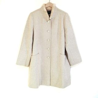 レリアン(leilian)のLeilian(レリアン) コート サイズ13 L レディース美品  - ベージュ 長袖/ミンク/冬(その他)