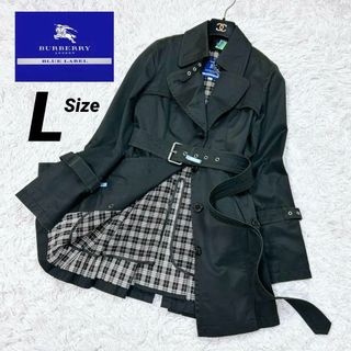 BURBERRY BLUE LABEL - L☆バーバリーブルーレーベル トレンチ