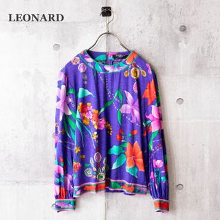 LEONARD - 美品 レオナールスポーツ♡ハイネックカットソー サイズ42の 