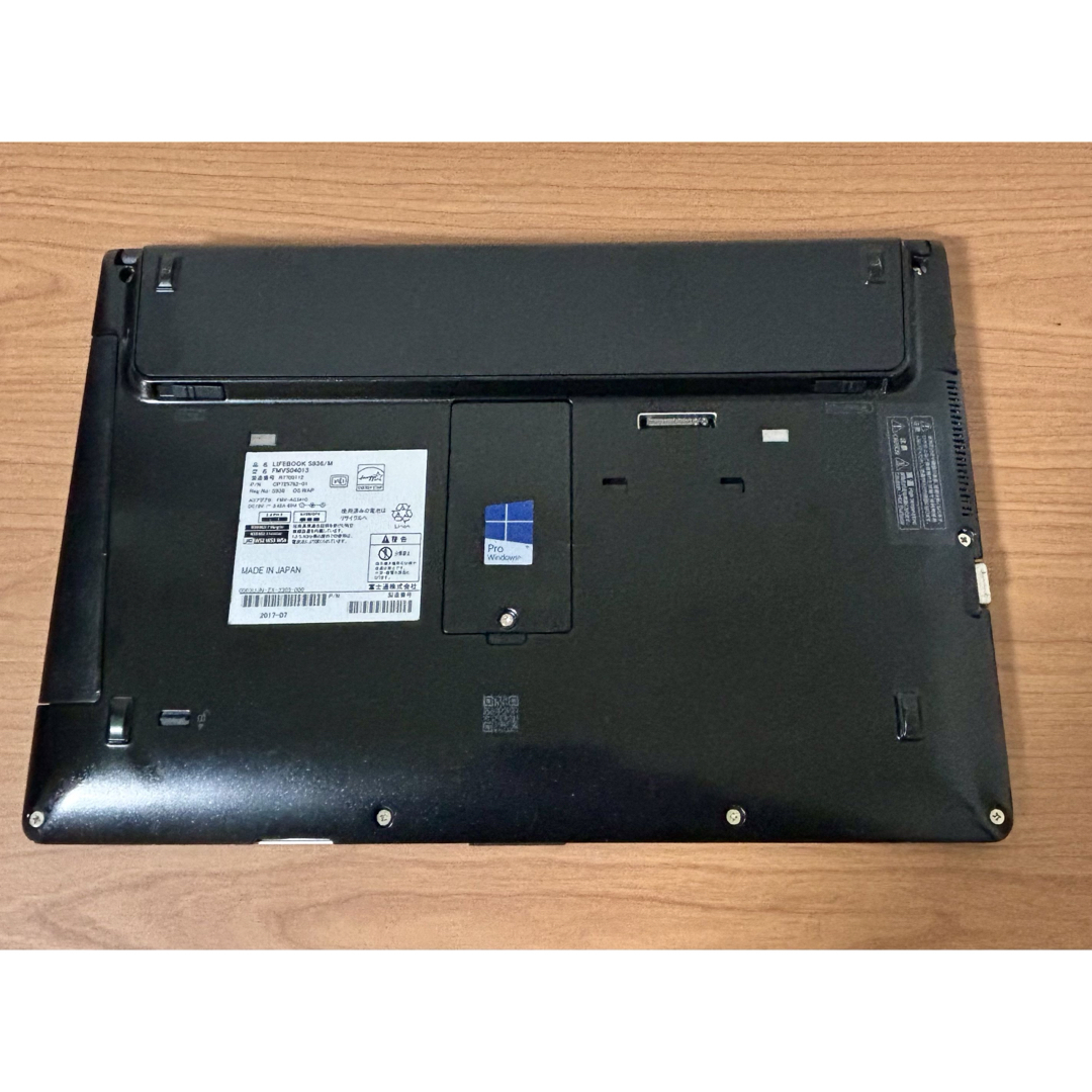 富士通(フジツウ)のFUJITSU LIFE BOOK Windows11 SSD 中古品 スマホ/家電/カメラのPC/タブレット(ノートPC)の商品写真