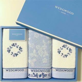 WEDGWOOD - 【新品未使用】ウェッジウッド フェイスタオル3枚