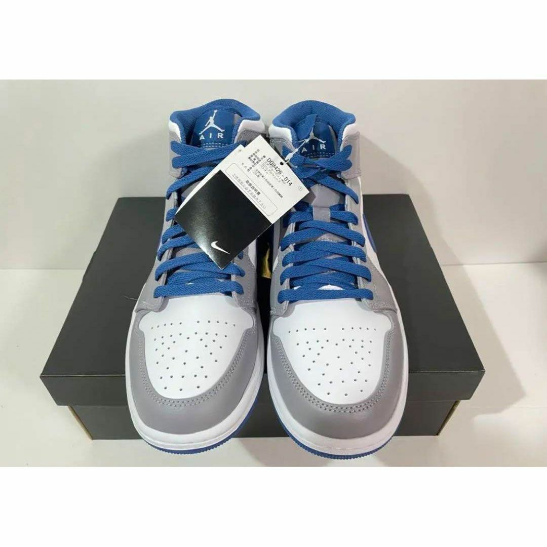 NIKE(ナイキ)の【新品※ラスト１点】28cm NIKE エアジョーダン1MID TrueBlue メンズの靴/シューズ(スニーカー)の商品写真