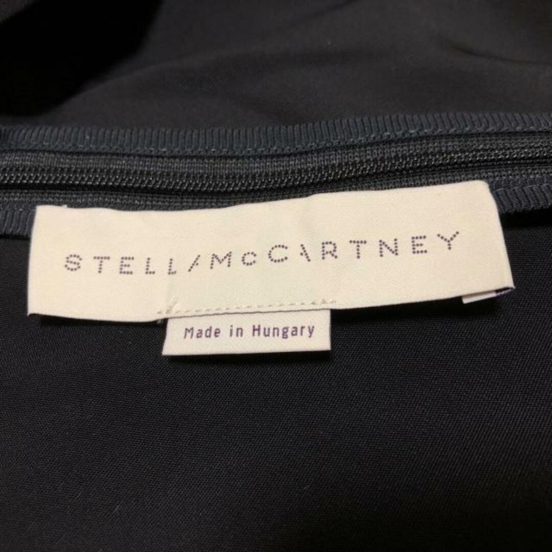 Stella McCartney(ステラマッカートニー)のstellamccartney(ステラマッカートニー) ワンピース サイズ36 M レディース - 黒 Vネック/半袖/ロング/フリル レディースのワンピース(その他)の商品写真