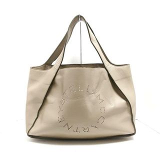 ステラマッカートニー(Stella McCartney)のstellamccartney(ステラマッカートニー) トートバッグ ステラロゴ 502793 ベージュ 合皮(トートバッグ)