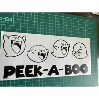 テレサ　PEEK-A-BOO ステッカー　黒(その他)