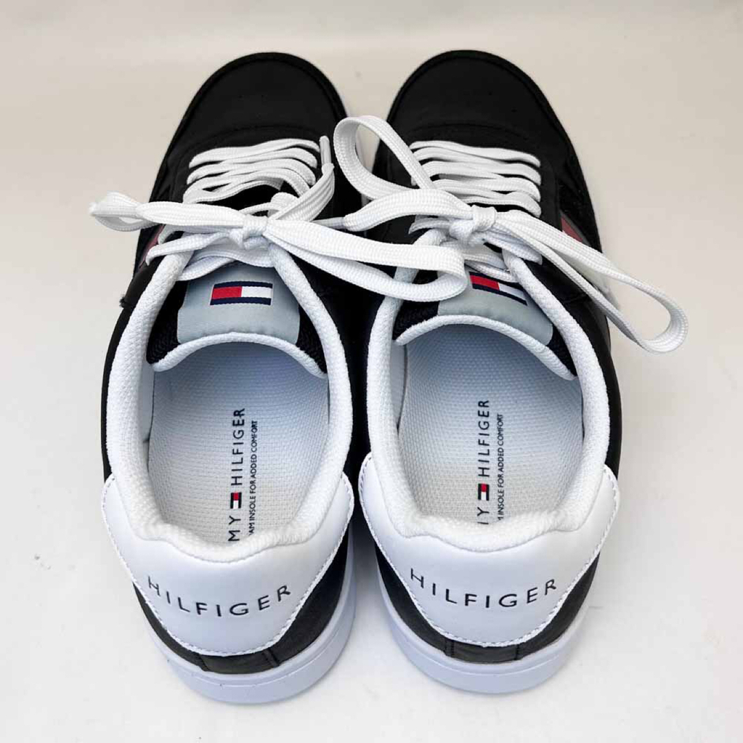 TOMMY HILFIGER(トミーヒルフィガー)の新品 トミーヒルフィガー スニーカー LIMMY ブラック 26.0cm メンズの靴/シューズ(スニーカー)の商品写真