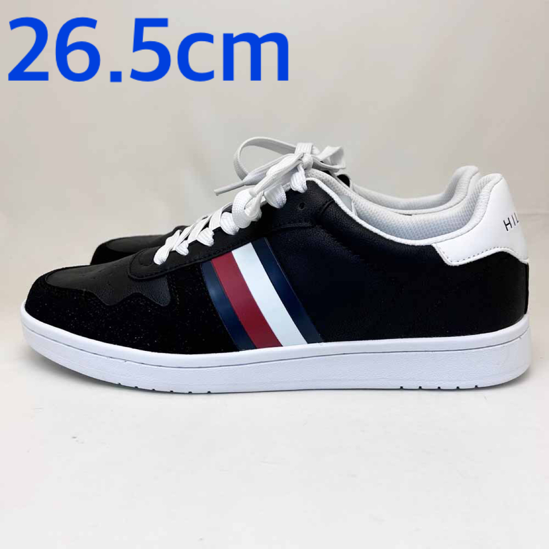 TOMMY HILFIGER(トミーヒルフィガー)の新品 トミーヒルフィガー スニーカー LIMMY ブラック 26.5cm メンズの靴/シューズ(スニーカー)の商品写真