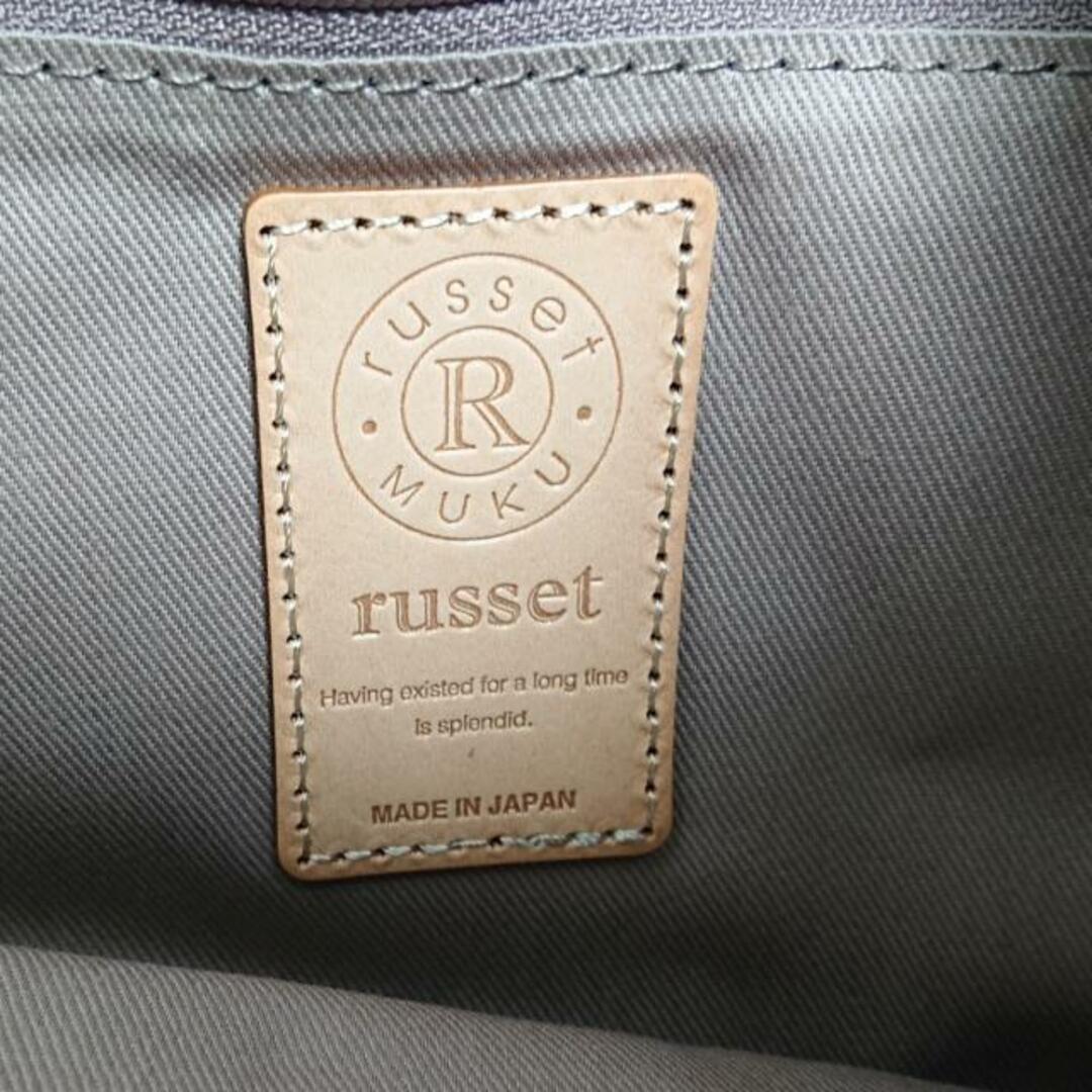 最安値に挑戦
 russet(ラシット) トートバッグ美品 - 1,000点以上 ダークグレー×ピンク×シルバー ラシット（ピンク/桃色系）の通販 ◇11日まで限定◇未使用タグ付◇ラシット◇バルーントートバック ナイロン×レザー バッグ 7