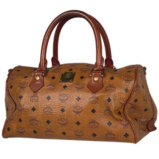 エムシーエム(MCM)のエム・シー・エム ロゴグラム ハンドバッグ レディース 【中古】(ハンドバッグ)