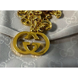 グッチ(Gucci)の超希少　85年製　GUCCI　ゴールドマリーナ ネックレス(ネックレス)