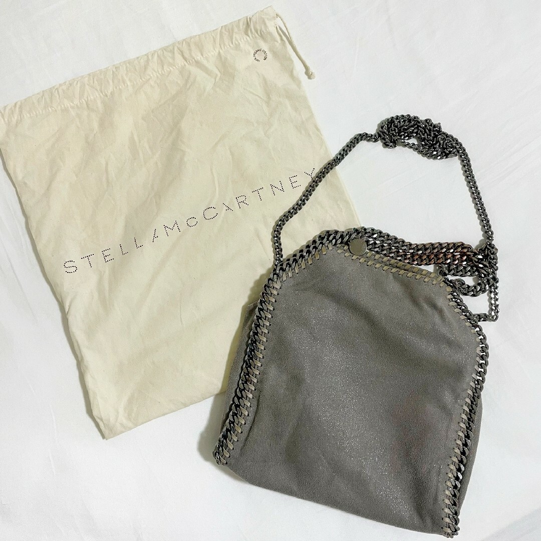 Stella McCartney(ステラマッカートニー)のステラ☆ファラベラミニトート☆STELLA McCARTNEY ☆グレー☆ レディースのバッグ(ショルダーバッグ)の商品写真