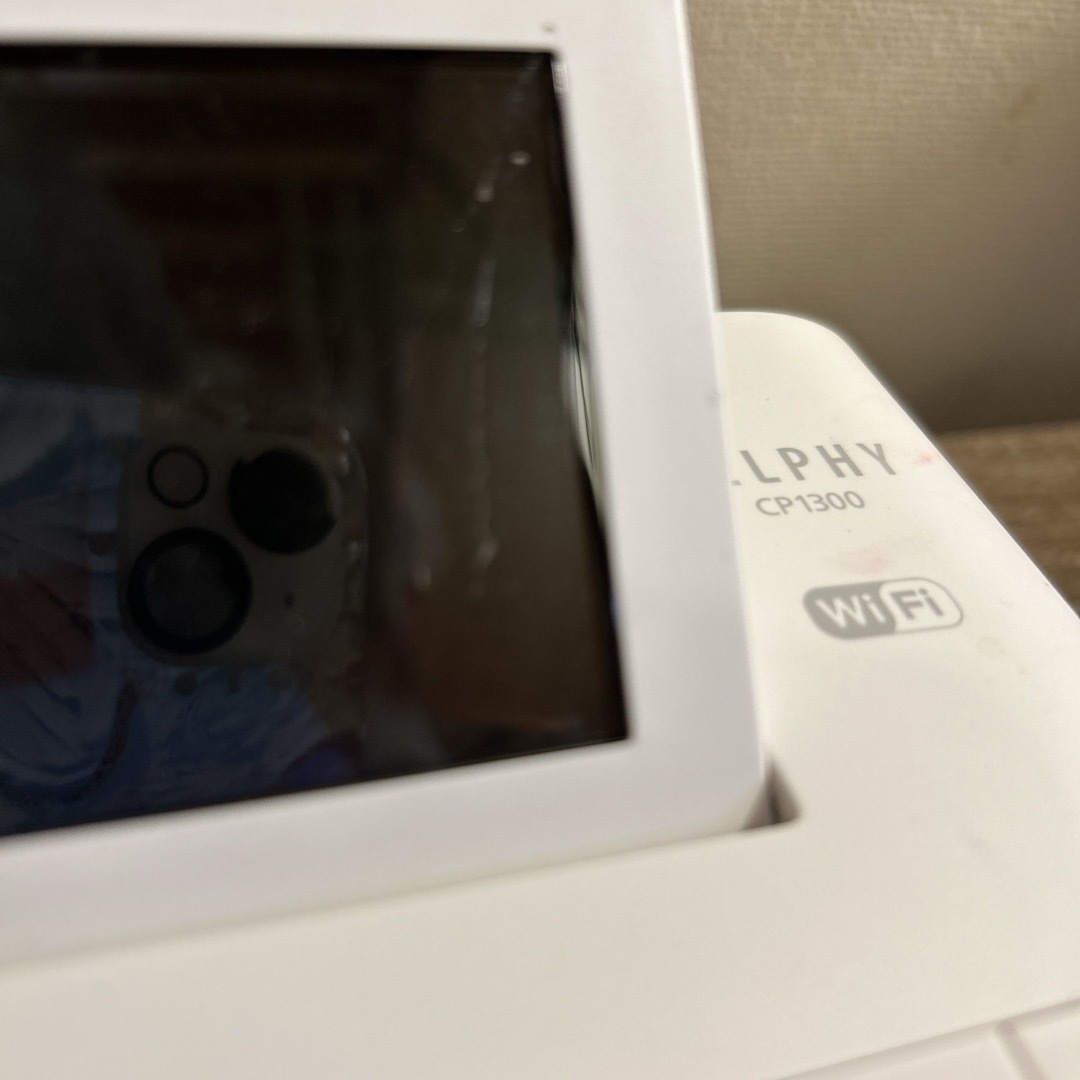 Canon(キヤノン)のキヤノン SELPHY CP1300 カラー (ホワイト) CP1300(WH スマホ/家電/カメラのPC/タブレット(PC周辺機器)の商品写真