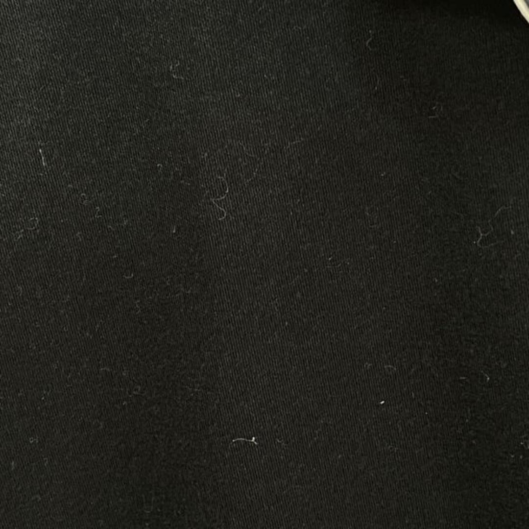 LANVIN COLLECTION(ランバンコレクション)のLANVIN COLLECTION(ランバンコレクション) 半袖ポロシャツ サイズM メンズ - 黒×白 ボーダー メンズのトップス(ポロシャツ)の商品写真