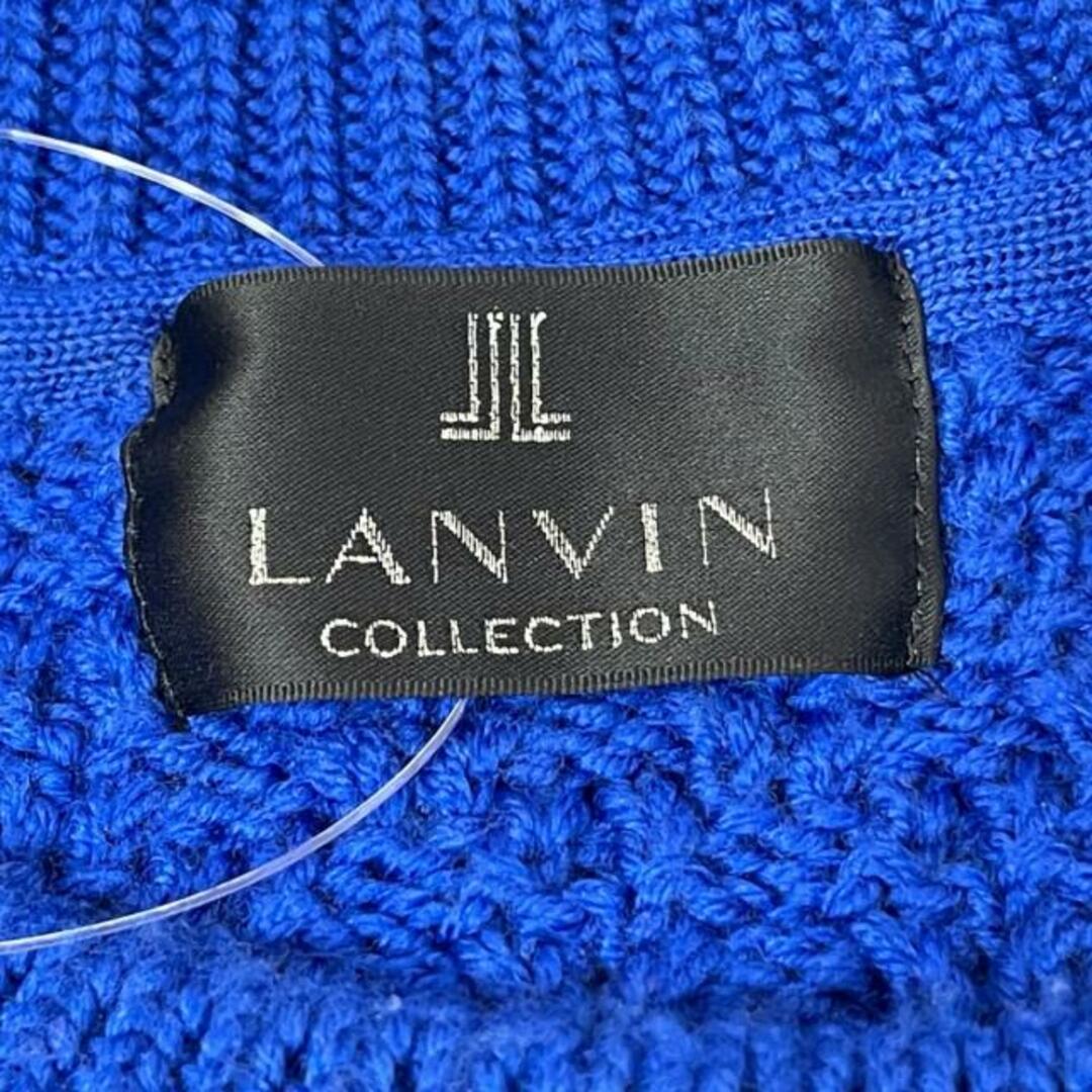 LANVIN COLLECTION(ランバンコレクション)のLANVIN COLLECTION(ランバンコレクション) 長袖セーター サイズM メンズ - ブルー メンズのトップス(ニット/セーター)の商品写真