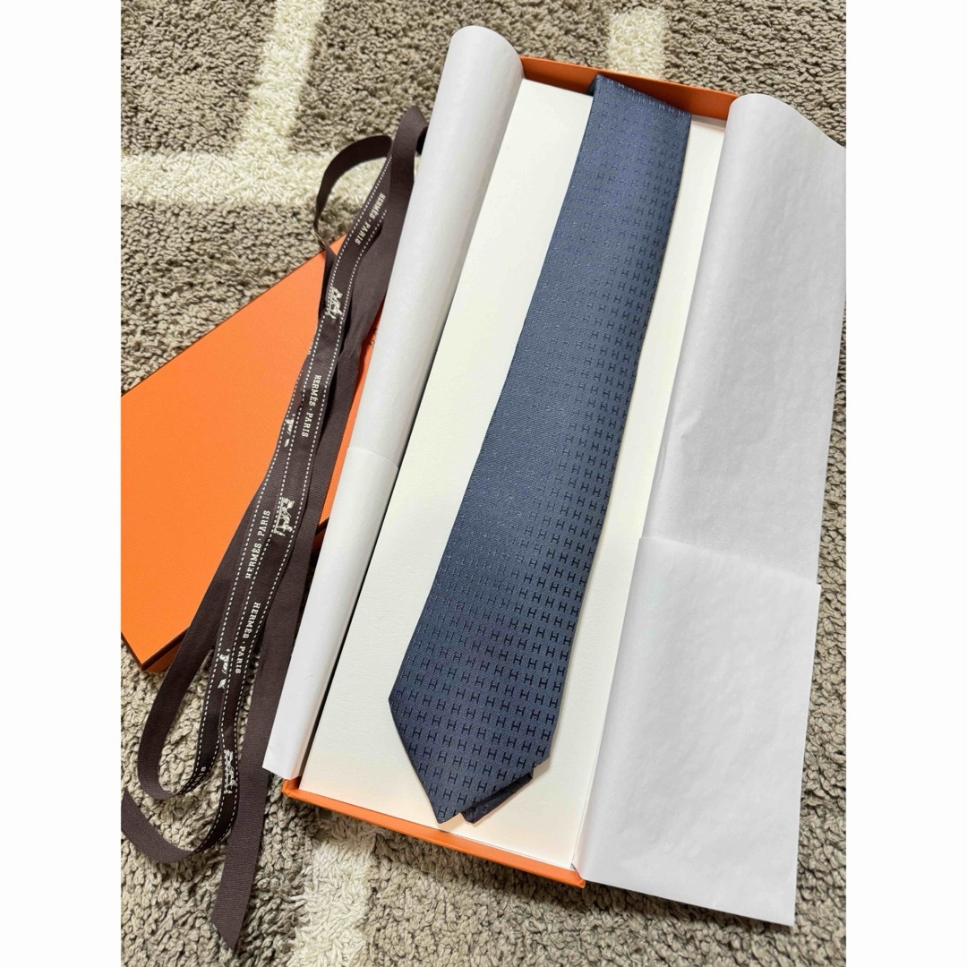 Hermes(エルメス)のHERMES☆ FACONNE H tie ネクタイ メンズのファッション小物(ネクタイ)の商品写真