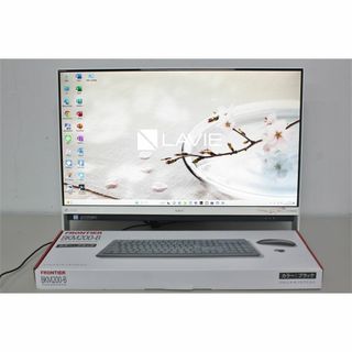 エヌイーシー(NEC)のNEC/一体型デスクトップPC/PC-DA700HAW/Win11 ④(デスクトップ型PC)