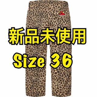 Supreme Toy Machine Work Pant Leopard 36