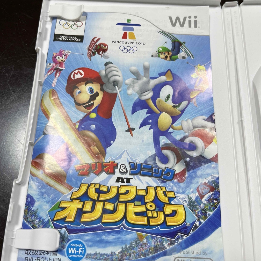 Wii(ウィー)のwii  マリオ&ソニック　AT バンクーバーオリンピック エンタメ/ホビーのゲームソフト/ゲーム機本体(家庭用ゲームソフト)の商品写真