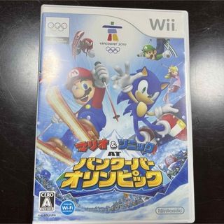ウィー(Wii)のwii  マリオ&ソニック　AT バンクーバーオリンピック(家庭用ゲームソフト)