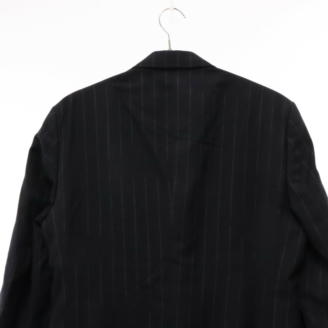 Maison Martin Margiela(マルタンマルジェラ)のMaison Margiela メゾンマルジェラ 17SS STRIPE SUIT JACKET S50BN0308 ダブルブレスト 2Bテーラードジャケット ストライプブレザー ダークネイビー メンズのジャケット/アウター(テーラードジャケット)の商品写真