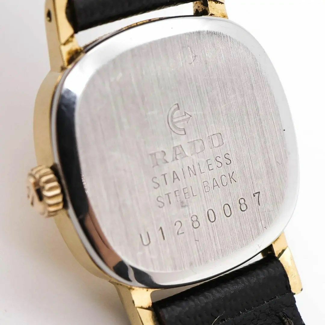 RADO(ラドー)の《希少》RADO  silhouette 腕時計 ゴールド 手巻き ヴィンテージ レディースのファッション小物(腕時計)の商品写真