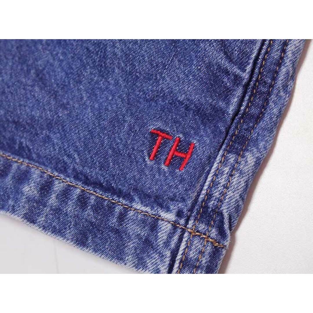 TOMMY HILFIGER(トミーヒルフィガー)の‡トミーヒルフィガー/TOMMY HILFIGER‡122cm ジャンパースカート インディゴ '21年製【中古】子供服 キッズ kids 女の子 春夏秋 onepi 103042 キッズ/ベビー/マタニティのキッズ服女の子用(90cm~)(スカート)の商品写真