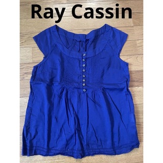 RayCassin - レイカズン　半袖　トップス　シャツ　カットソー　ブルー　青　ロイヤルブルー　涼し