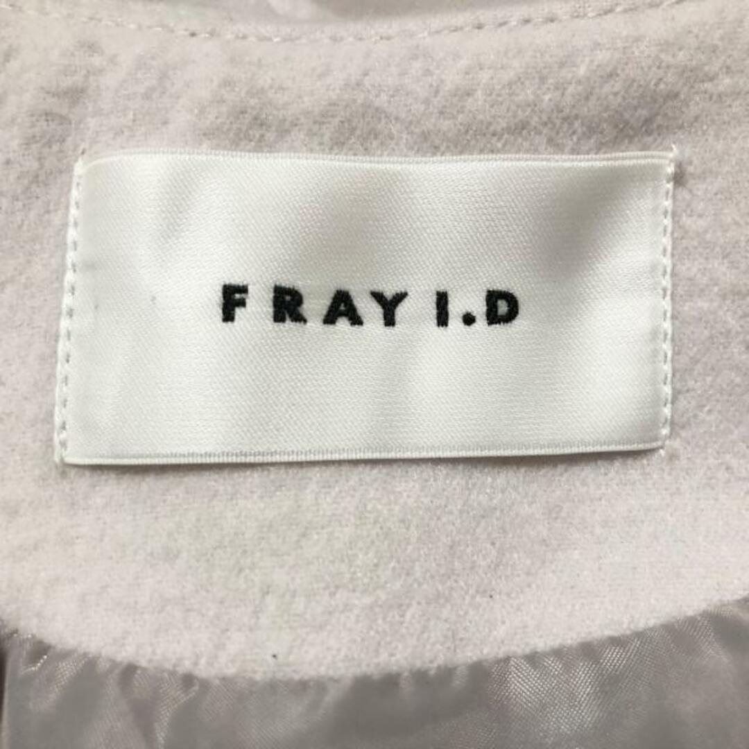 FRAY I.D(フレイアイディー)のFRAY I.D(フレイアイディー) コート サイズF レディース - ライトピンク 長袖/冬 レディースのジャケット/アウター(その他)の商品写真