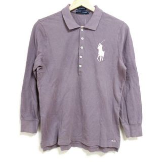 ラルフローレン(Ralph Lauren)のRalphLauren(ラルフローレン) 長袖ポロシャツ サイズXL レディース ビッグポニー ライトピンク(ポロシャツ)