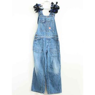 GO TO HOLLYWOOD - 【春夏物 新入荷!】†ゴートゥーハリウッド/GotoHollywood†130cm オーバーオール/つなぎ/サロペット インディゴ【中古】子供服 キッズ kids 女の子 春秋 onepi 103042