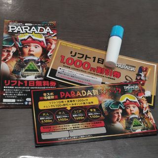 佐久平　PARADAスキー場　リフト券(スキー場)