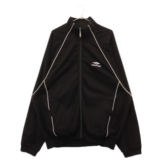 バレンシアガ(Balenciaga)のBALENCIAGA バレンシアガ ジップアップBBロゴトラックジャケット ブルゾン ブラック 702305 TMVA5(フライトジャケット)