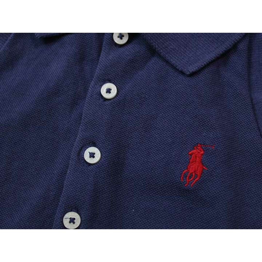 Ralph Lauren(ラルフローレン)の新品 未使用品☆ラルフローレン/Ralph Lauren☆130cm ノースリーブオールインワン/サロペット 紺 子供服 キッズ kids 女の子 夏 316032 onepi キッズ/ベビー/マタニティのキッズ服女の子用(90cm~)(その他)の商品写真